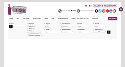Desktop Screenshot of guida-vino.com