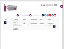 Tablet Screenshot of guida-vino.com